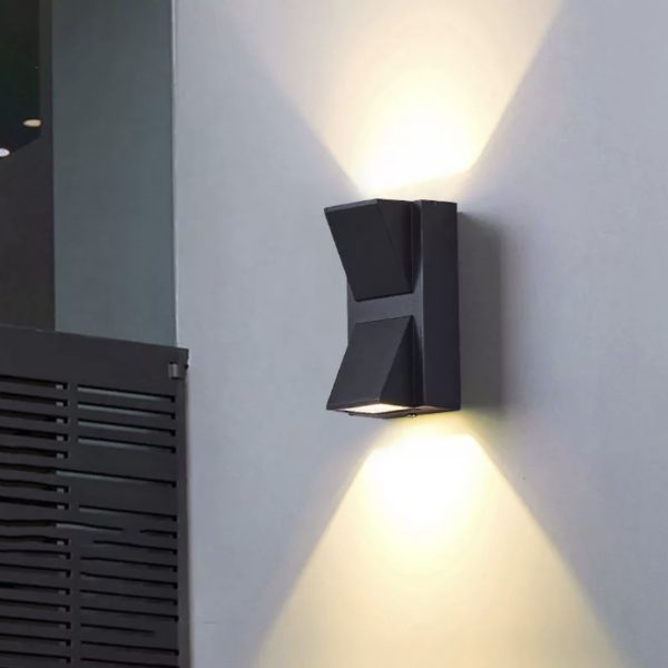 Εφαρμογή LED Premium Προσόψεως, Μαύρο - Κομψός Σχεδιασμός και Ανθεκτικός Φωτισμός για Πολυτελή Εξωτερικούς Χώρους