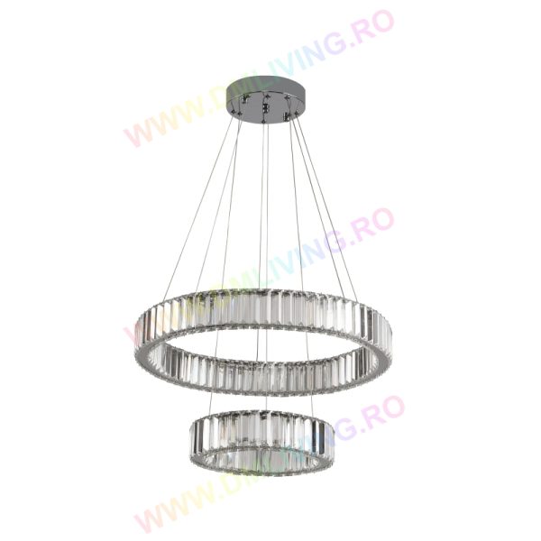 Πολυτελής LED Φωτιστικό DM 7106-550CH - Μοντέρνος και Κομψός Φωτισμός για Εσωτερικούς Χώρους Πολυτελείας