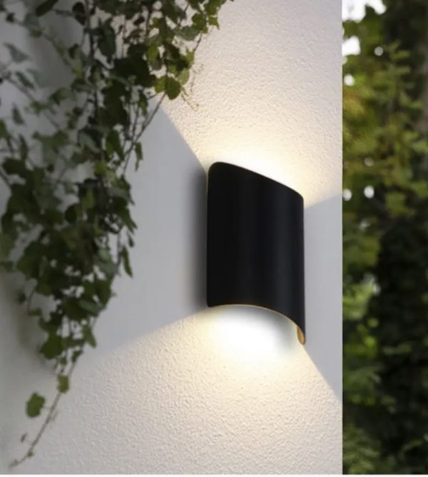 Προβολέας LED Premium Διπλής Κατεύθυνσης για Πρόσοψη, Μαύρο - Σύγχρονος Φωτισμός για Κομψούς Εξωτερικούς Χώρους