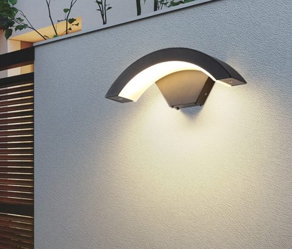 Πολυτελές LED Προβολέας Προσώπου, Μαύρο - Αποτελεσματικός και Ανθεκτικός Εξωτερικός Φωτισμός για Σύγχρονα Κτίρια