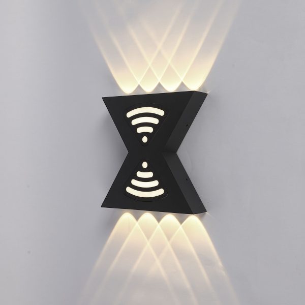 Εφαρμογή LED Εξωτερικής Χρήσης με Wi-Fi, Μαύρη - Φωτεινότητα 750 lm για Πολυτελή Εξωτερικούς Χώρους