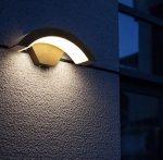 Πολυτελές LED Προβολέας Προσώπου, Μαύρο - Αποτελεσματικός και Ανθεκτικός Εξωτερικός Φωτισμός για Σύγχρονα Κτίρια