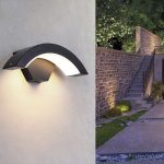 Πολυτελές LED Προβολέας Προσώπου, Μαύρο - Αποτελεσματικός και Ανθεκτικός Εξωτερικός Φωτισμός για Σύγχρονα Κτίρια