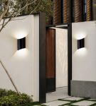 Προβολέας LED Premium Διπλής Κατεύθυνσης για Πρόσοψη, Μαύρο - Σύγχρονος Φωτισμός για Κομψούς Εξωτερικούς Χώρους