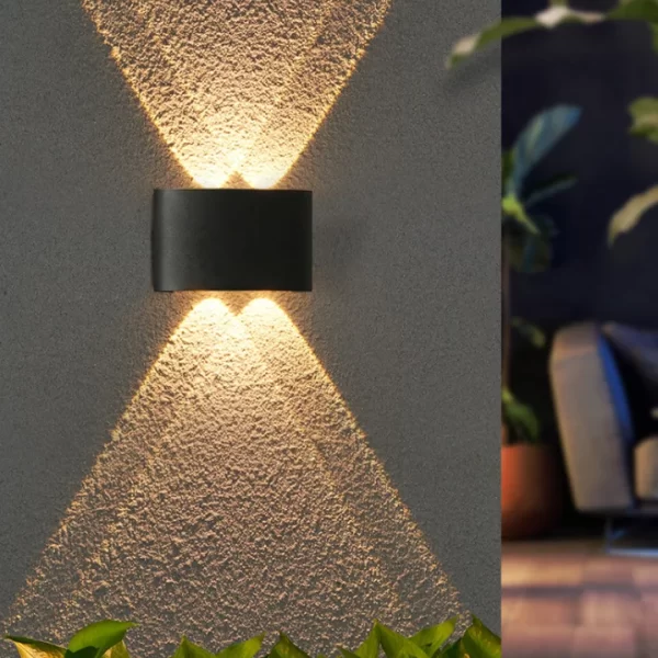 Εφαρμογή LED Premium Πρόσοψης Epistar 4 LED 4W - Ανθεκτικός και Μοντέρνος Φωτισμός για Πολυτελή Κτίρια