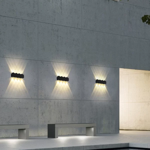 Εφαρμογή LED για Εξωτερικούς Χώρους DM939, Μαύρο - Καλλιτεχνικό και Κομψό Σχέδιο για Προηγμένο Φωτισμό Εξωτερικών