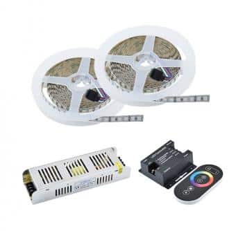 Κιτ Ταινίας LED RGB 10μ 120 LED/m - Πολύχρωμη Εμπειρία Φωτισμού για Δωμάτια και Καθιστικά