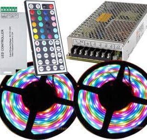 Κιτ Ταινίας LED RGB 10μ - Έντονος και ζωηρός φωτισμός για δωμάτια και καθιστικά