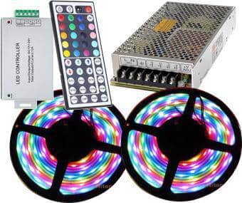 Κιτ Ταινίας LED RGB 10μ - Έντονος και ζωηρός φωτισμός για δωμάτια και καθιστικά