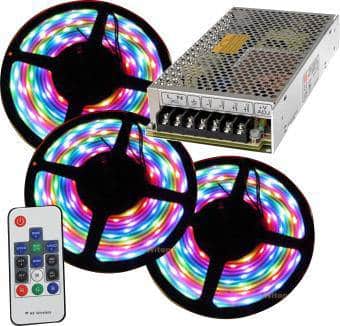 Ψηφιακή ταινία LED WS2811 15μ 30 LED/m - Σύγχρονη λύση για προσαρμοσμένο φωτισμό και εφέ.