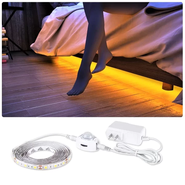 Κιτ Ταινίας LED RGB με 2 Προγραμματιζόμενους Αισθητήρες - Έξυπνος και Δυναμικός Φωτισμός για το Κρεβάτι