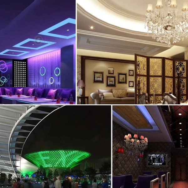 Κιτ Ταινίας LED RGB 5m Smart Bluetooth - Προσαρμοσμένος Φωτισμός και Έλεγχος μέσω Κινητού Τηλεφώνου