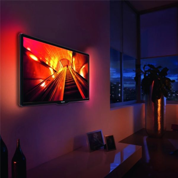 Κιτ ταινίας LED RGB με USB 1μ - Φωτισμός για τηλεόραση, Προσαρμοσμένα και Πολύχρωμα Εφέ