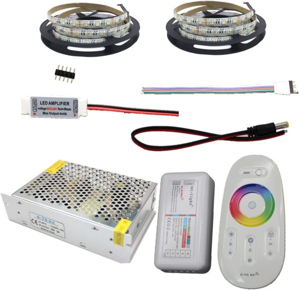 Κιτ Ταινίας LED RGB 10μ 120 LED/m - Πολύχρωμη Εμπειρία Φωτισμού για Δωμάτια και Καθιστικά