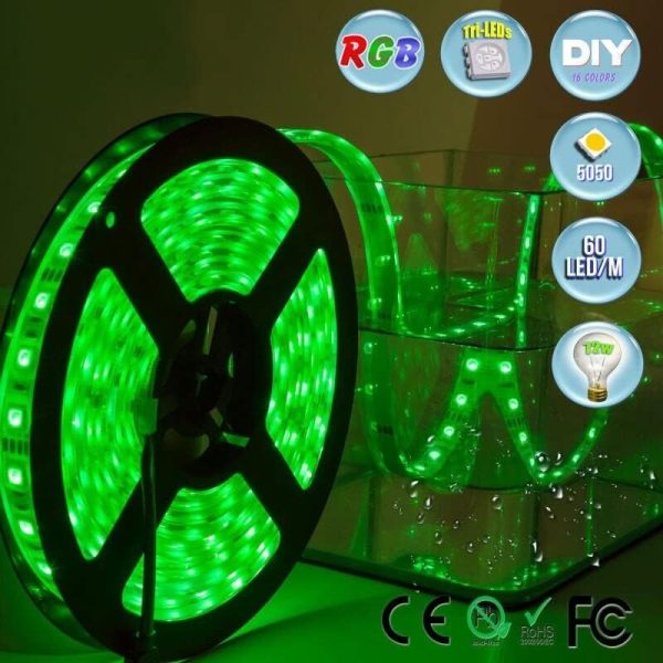 Κιτ Ταινίας LED RGB 5m Smart Bluetooth - Προσαρμοσμένος Φωτισμός και Έλεγχος μέσω Κινητού Τηλεφώνου