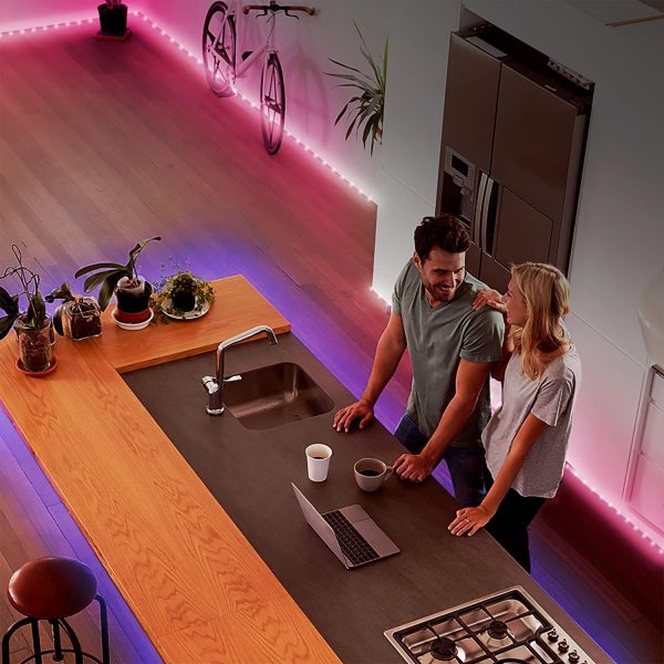 Κιτ Ταινίας LED RGBW 5m WiFi Smart - Έξυπνος και Εξατομικευμένος Φωτισμός για Δωμάτια