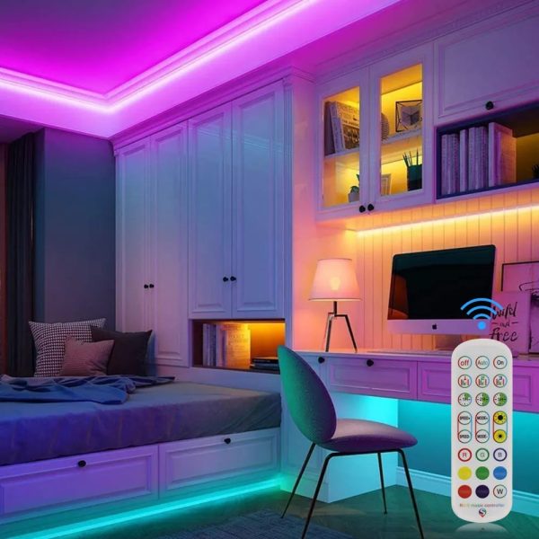 Ταινία LED RGB WiFi Smart 5V - Διαδραστικός φωτισμός με φωνητικό έλεγχο για εξατομικευμένες ατμόσφαιρες