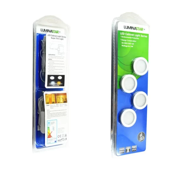 Προβολέας LED 2835-D45-12D, 4x1,5W, Πλήρες Σετ Εντοιχιζόμενο - Συμπαγής και Ισχυρή Λύση για Φωτισμό Εσωτερικών Χώρων