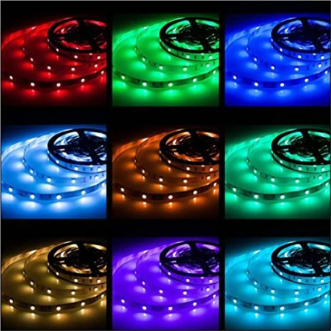 Ταινία LED Χρώμα 3528, 60 LED ανά μέτρο, 5W - Δυναμική λύση φωτισμού εξωτερικού χώρου, Χρώμα: Μπλε, Κόκκινο, Πράσινο