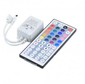 Ελεγκτής RGB 12V, 72W με Τηλεχειριστήριο IR - Ιδανική Λύση για Δυναμικό LED Φωτισμό