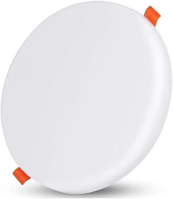 Προβολέας LED Slim, 9W, Κυκλικός, Ψυχρό Φως - Ενσωματωμένος Σχεδιασμός για Αποτελεσματικό Φωτισμό Εσωτερικών Χώρων