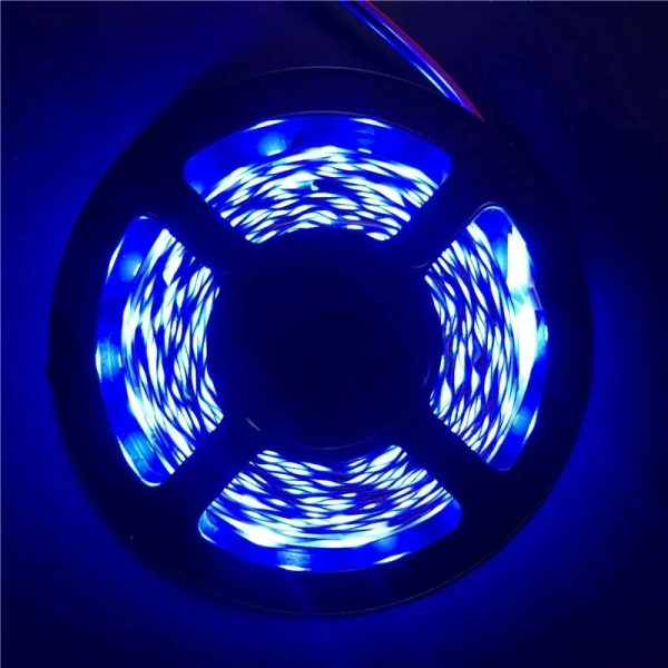 Ταινία LED Χρώμα 3528, 60 LED ανά μέτρο, 5W - Δυναμική λύση φωτισμού εξωτερικού χώρου, Χρώμα: Μπλε, Κόκκινο, Πράσινο