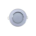 Προβολέας LED Κυκλικός, 5W, Ψυχρό Φως 6000K, Λευκό - Ενσωματωμένη Λύση για Φωτισμό Εσωτερικών Χώρων