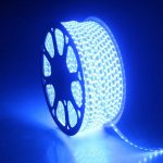 Ταινία LED Αδιάβροχη 220V 5050, 60 LED ανά μέτρο, 6W - Ανθεκτικός Εξωτερικός Φωτισμός σε Θερμό Άσπρο, Ψυχρό Άσπρο, Κόκκινο και Μπλε