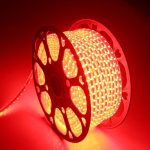 Ταινία LED Αδιάβροχη 220V 5050, 60 LED ανά μέτρο, 6W - Ανθεκτικός Εξωτερικός Φωτισμός σε Θερμό Άσπρο, Ψυχρό Άσπρο, Κόκκινο και Μπλε