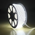 Ταινία LED Αδιάβροχη 220V 5050, 60 LED ανά μέτρο, 6W - Ανθεκτικός Εξωτερικός Φωτισμός σε Θερμό Άσπρο, Ψυχρό Άσπρο, Κόκκινο και Μπλε