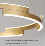 Φωτιστικό LED Dimmable Πολυτελείας με Τηλεχειριστήριο και Έξυπνες Λειτουργίες, DM-MD 3717 BK - Ιδανικό για Μοντέρνο Φωτισμό και Κομψούς Χώρους