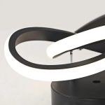 Φωτιστικό LED Μαύρο Πολυτελείας με 3 Λειτουργίες, DM BK Infinity 25W - Ιδανικό για Μοντέρνο Φωτισμό και Κομψούς Χώρους