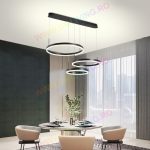 Κρεμαστό LED Φωτιστικό, Κομψός Σχεδιασμός DM 1795-BK Μαύρο/Λευκό - Μια Προηγμένη Επιλογή για Κομψούς Χώρους