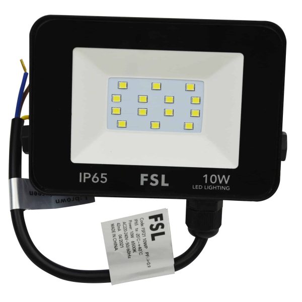 Προβολέας LED Πολυτελείας 10W, Ψυχρό Φως και IP65 - Ιδανικός για Επαγγελματικό Εξωτερικό Φωτισμό και Εκλεπτυσμένους Εμπορικούς Χώρους