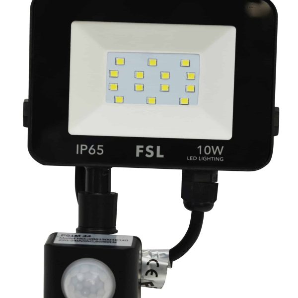 Προβολέας LED με Αισθητήρα Κίνησης 10W, Ψυχρό Φως και IP65 - Μια Προηγμένη Επιλογή για Αυτόματο και Αποτελεσματικό Φωτισμό σε Εξωτερικούς Χώρους
