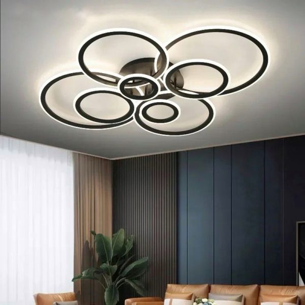 Σύγχρονο LED Φωτιστικό Με Τηλεχειρισμό 6601/2 X 4 Καφέ - Μια Κομψή Επιλογή Για Πολυτελή Εσωτερικά.