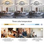 <strong>Προβολέας LED Premium με Τηλεχειριστήριο, 256W DM6548/4+4-BK, Μαύρο - Ιδανικός για Εξατομικευμένο Φωτισμό σε Κομψά Εσωτερικά Χώρους</strong>