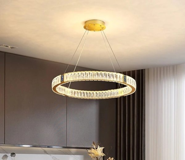 Πολυτελής LED Φωτιστικό με Λαμπερό Σχεδιασμό DM 7101-500GD - Ιδανικό για Κομψά Εσωτερικά και Κομψούς Χώρους
