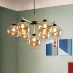 Φωτιστικό LED με 7 καπέλα, μοντέρνος σχεδιασμός - Μια εκλεπτυσμένη επιλογή για πολυτελή χώρους και κομψές ατμόσφαιρες.