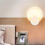 Εφαρμόστε το Luxoasă LED Λευκό Κυκλικό Σχεδιασμό Επικάλυψης - Κατάλληλο για Κομψά Υπνοδωμάτια και Διαδρόμους