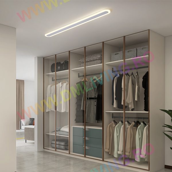 Εφαρμογή LED Μοντέρνα με Φως Φυσικό, DM281, Λευκό - Προηγμένη Λύση για Φωτισμό σε Δωμάτια και Γραφεία
