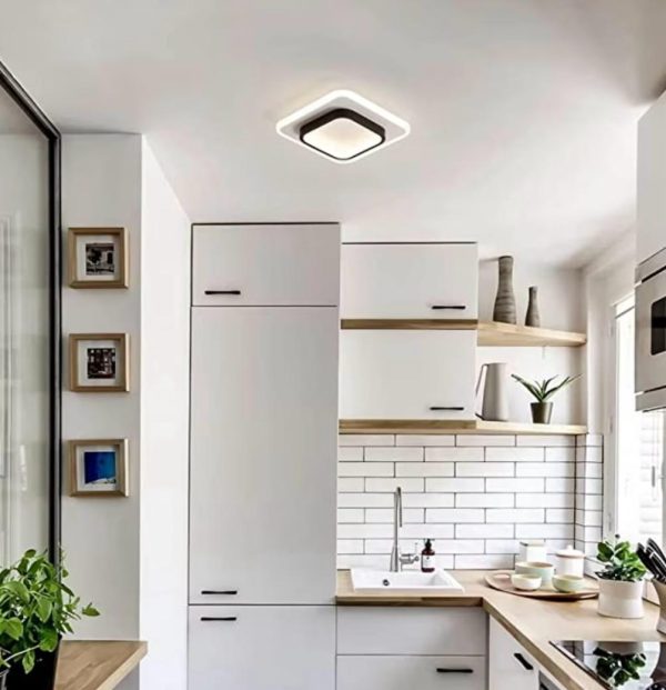Φωτιστικό LED, Γεωμετρικός Σχεδιασμός και Ρυθμιζόμενος Φωτισμός, DM81, Λευκό - Ιδανική Λύση για Σύγχρονα Εσωτερικά.