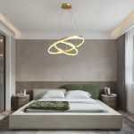 Κρεμαστό LED Φωτιστικό, Κυκλικός Σχεδιασμός, DM 1719/500-GD, Χρυσό - Προηγμένη Λύση για Σύγχρονα Δωμάτια και Σαλόνια