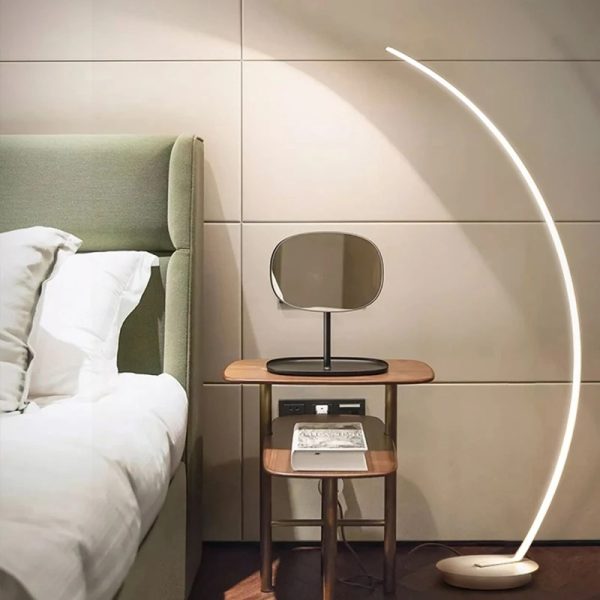 Φωτιστικό LED Μοντέρνο, Θερμό Φως, DM001, Λευκό - Κομψός Φωτισμός για Δωμάτια και Γραφεία