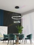 Σύγχρονος LED Φωτισμός Κυκλικός DM 1719/500-BK, Μαύρος - Μοντέρνος Φωτισμός για Κομψούς Χώρους