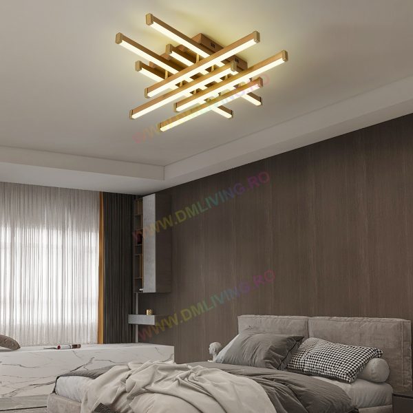 Φωτιστικό LED, Γραμμικός Σχεδιασμός και Αποτελεσματικός Φωτισμός με 3 Τύπους Φωτισμού - Μοντέρνος Φωτισμός για Δωμάτια και Γραφεία