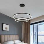 Σύγχρονος LED Φωτισμός Κυκλικός DM 1719/500-BK, Μαύρος - Μοντέρνος Φωτισμός για Κομψούς Χώρους