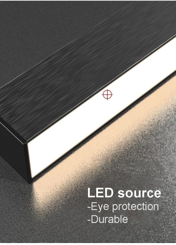 Φωτιστικό LED, Ρυθμιζόμενη Ένταση με 6 Πηγές Φωτισμού, Μαύρο DM 306/6-BK - Σύγχρονος και Αποδοτικός Φωτισμός για Δωμάτια και Γραφεία