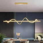 Φωτιστικό LED, Καλλιτεχνικός Σχεδιασμός και Αποτελεσματικός Φωτισμός, 92W DM 1763/500-GD - Προηγμένος Φωτισμός για Σύγχρονους Χώρους