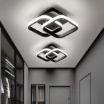 Φωτιστικό LED, Σύγχρονος Σχεδιασμός με Αποτελεσματικό Φωτισμό, DM 2 SQUARE, Μαύρο - Προηγμένος Φωτισμός για Σύγχρονους Χώρους